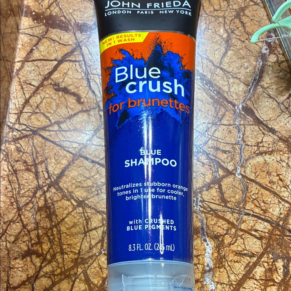New blush crush shampoo for brunettes